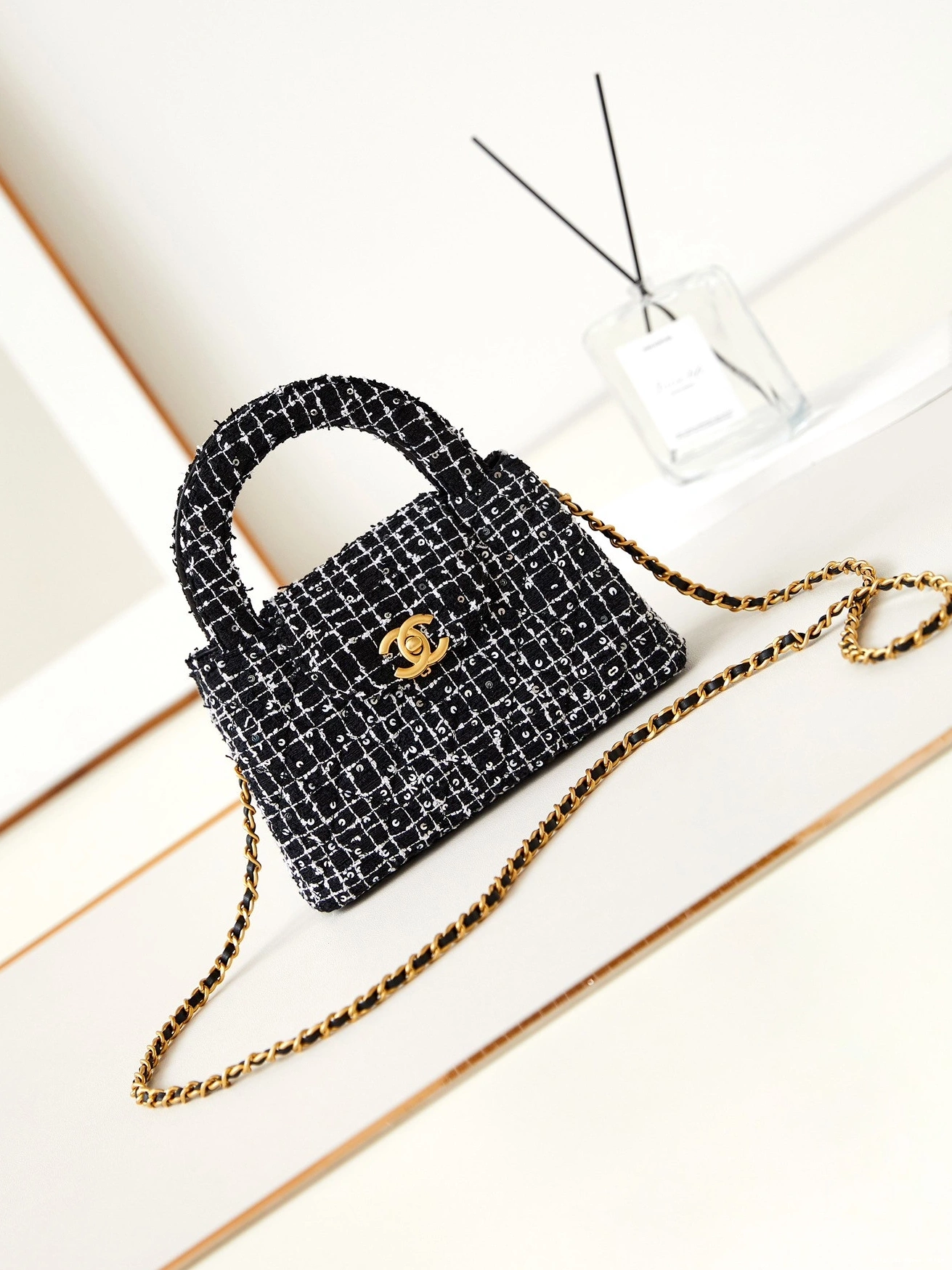 Hyper Peter NANO BAG-13*19*7cm KELLY CHANEL 0712